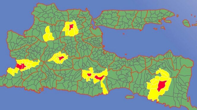 
					Awas! 19 Kecamatan di Probolinggo Rawan Alami Keretakan Tanah