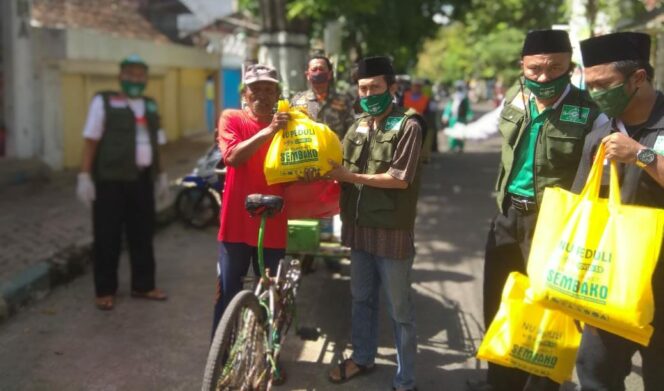 
					NU Kota Pasuruan Bagikan Sembako untuk Difabel