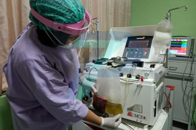 
					Setelah PCR, RSUD dr Moh. Saleh Datangkan Apheresis