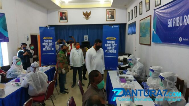 
					Pelindo III Siapkan 50 Ribu Rapid Test untuk Warga Jatim