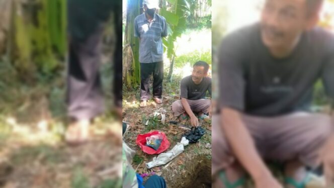 
					Geger! Jasad Bayi Ditemukan dalam Gundukan Tanah