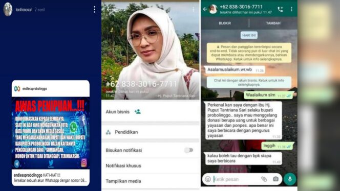 
					Setelah Wabup, Ganti Akun Bupati Tantriana Diduplikasi