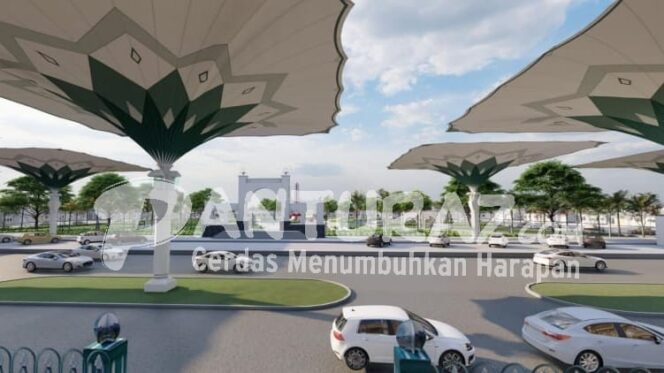 
					Payung Madinah Segera Dibangun di Kota Pasuruan, Anggaran Rp100 M