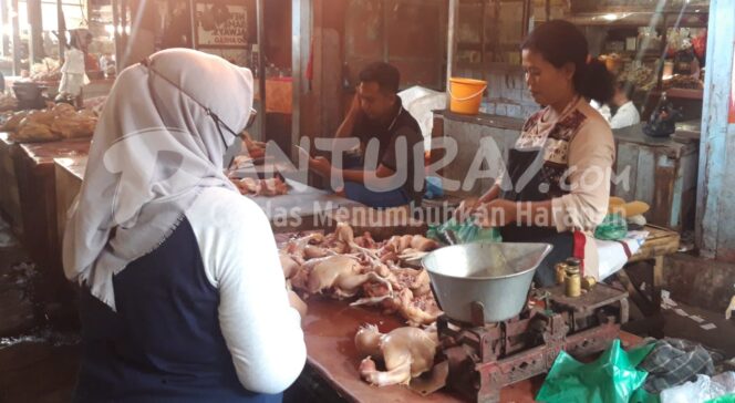 
					Sempat Meroket, Harga Daging Sapi-Ayam Kembali Normal