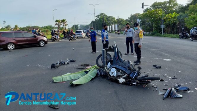 
					Terobos Lampu Merah, Pemotor Tewas di Pertigaan Exit Tol Purwodadi