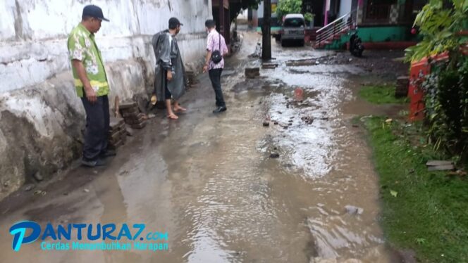 
					Gegara Drainase Tersumbat, Pasrepan Banjir