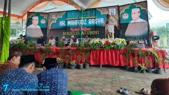 
					Haul KH. Mahfudz Basya, Gus Milad : Santri dan Alumni Wajib Cinta terhadap NU