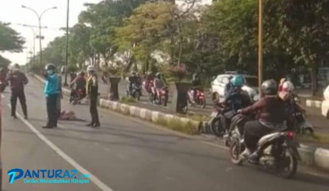 
					Pemotor Tabrak Pejalan Kaki di Bangil