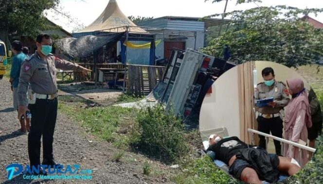 
					LOKASI: Olah TKP angota Polres Probolinggo (Foto: Ainul Jannah).