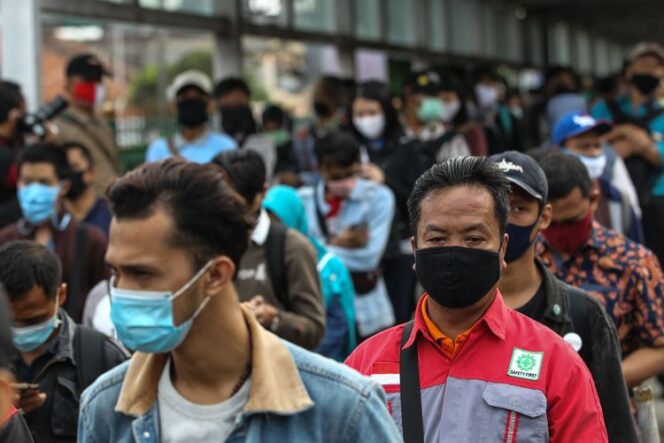 
					Kasus Covid-19 Nasional Meningkat, Warga Diingatkan Bermasker