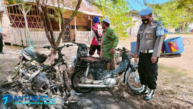 
					Apes! 5 Sepeda Motor Nelayan Terbakar saat Ditinggal Pemiliknya Menangkap Ikan