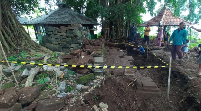 
					Struktur Purbakala Diduga Bangunan Candi Ditemukan di Prigen