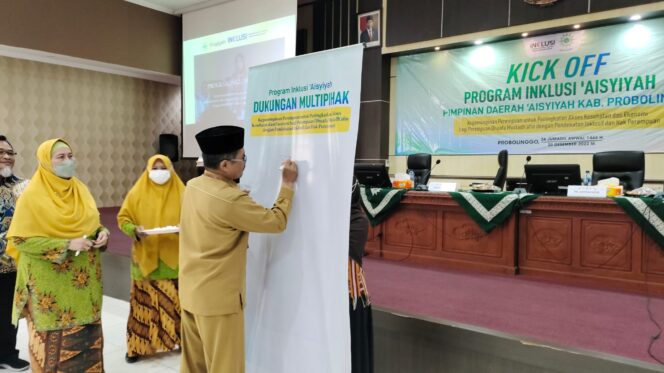 
					PDA Kabupaten Probolinggo Gulirkan Progam Inklusi