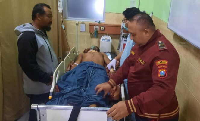 
					MEMBAIK: Kondisi M. Nuryasin yang dirawat di RSUD Waluyo Jati Kraksaan mulai stabil. (foto: Ainul Jannah)