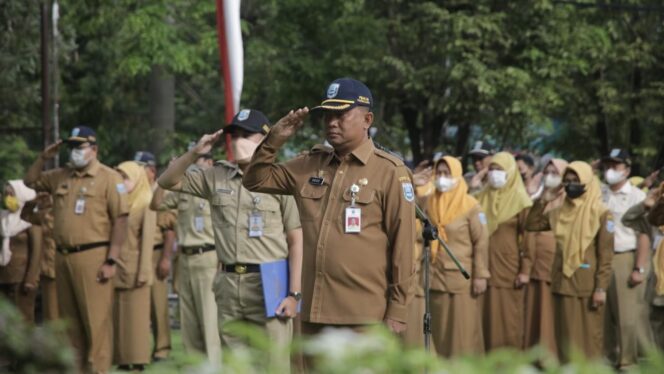 
					Suasana Apel Pagi Pemkab setempat beberapa waktu lalu.