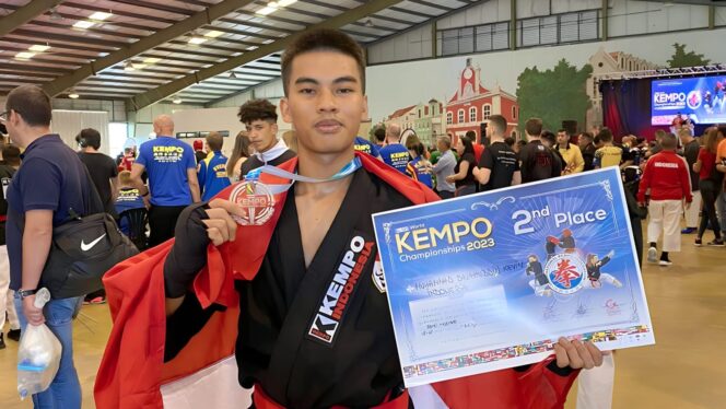 
					Kevin, Atlet Kempo Pasuruan Berprestasi Internasional