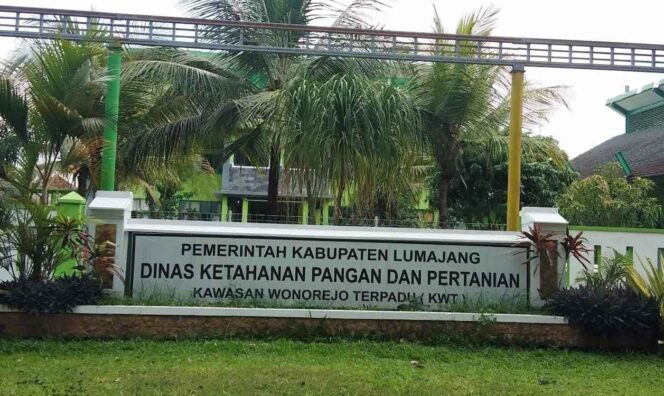 
					Kantor Dinas Ketahanan Pangan dan Pertanian (DKPP) Kabupaten Lumajang.