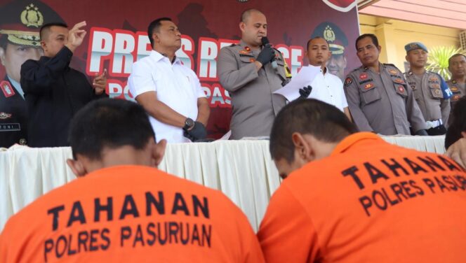 
					UNGKAP KASUS: Dalam dua pekan, Polres Pasuruan ungkap 20 kasus narkotika dengan 31 tersangka. (foto: Moh. Rois)