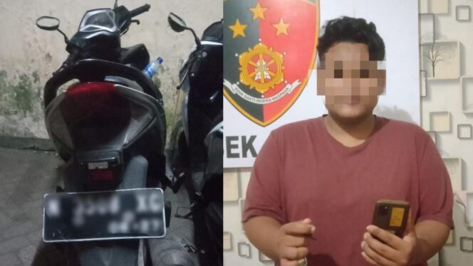 
					Curi Motor, Mahasiswa Diringkus Polisi saat Asyik Ngopi