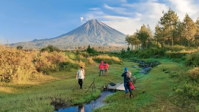 
					BAK SURGA: Eksotika alam di Wisata Sarkawi Kali Kebo, Pronojiwo, Lumajang. (foto: Asmadi)