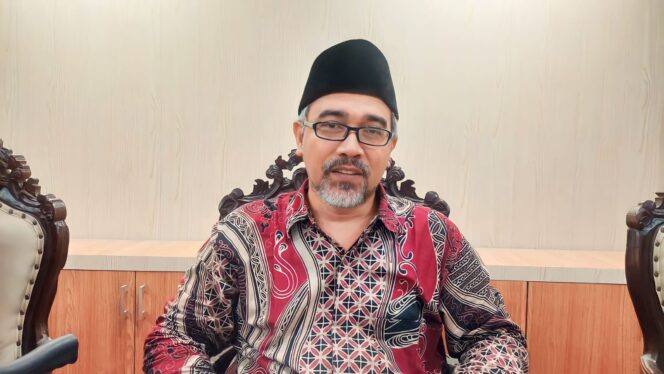 
					Ketua KPU Kota Probolinggo, Ahmad Hudri.  (foto: Hafiz Rozani).