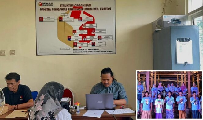 
					PROSES ADUAN: Bawaslu Kabupaten Pasuruan mendalami dugaan netralitas pemilu dengan terlapor Kades Selotambak, Kecamatan Kraton. (foto: Moh. Rois).