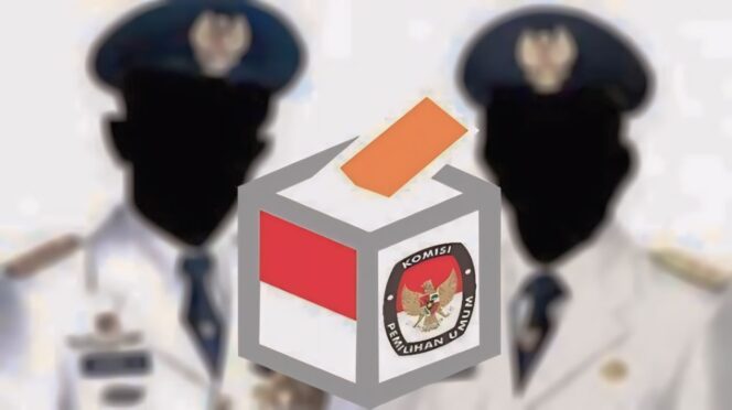 
					Ilustrasi pasangan calon kepala daerah. 