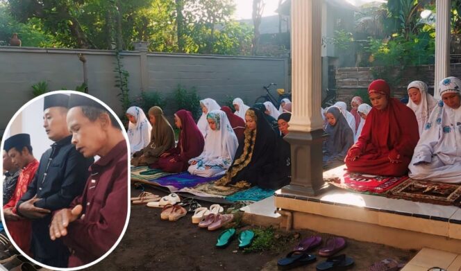 
					SALAT IED: Jemaah Aboge di Kabupaten Probolinggo melaksanakan sholat Idul Fitri pada Jum'at (12/4/24) pagi. (foto: Hafiz Rozani)