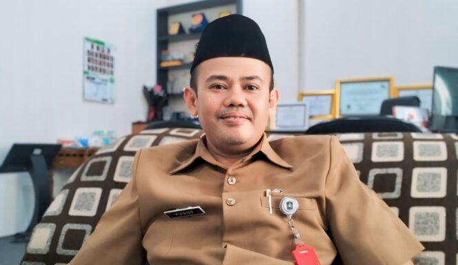 
					Plt Kepala Dinas Pendidikan Lumajang Yusuf Ageng Pangestu. (foto: Asmadi).