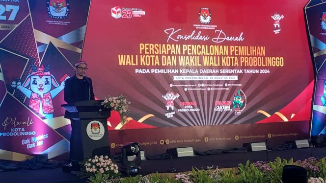 
					Ketua KPU Kota Probolinggo, Radfan Faisal