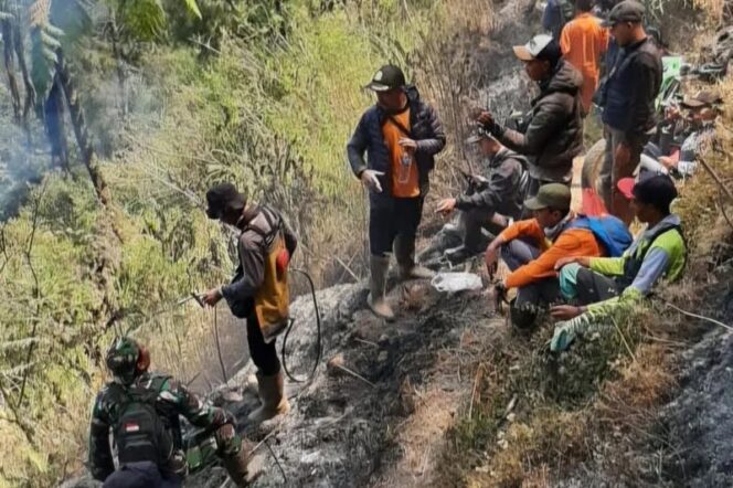 
					Proses pemadaman kebakaran hutan dan lahan (karhutla) di kawasan Taman Nasional Bromo Tengger Semeru (TNBTS), sudah memasuki hari ketiga.
