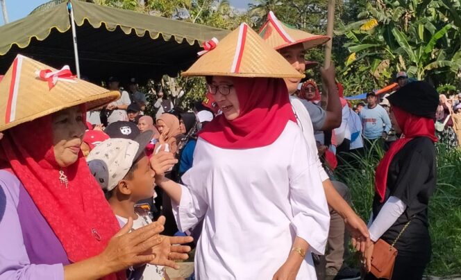 
					Calon Wakil Bupati Lumajang Indah Amperawati.