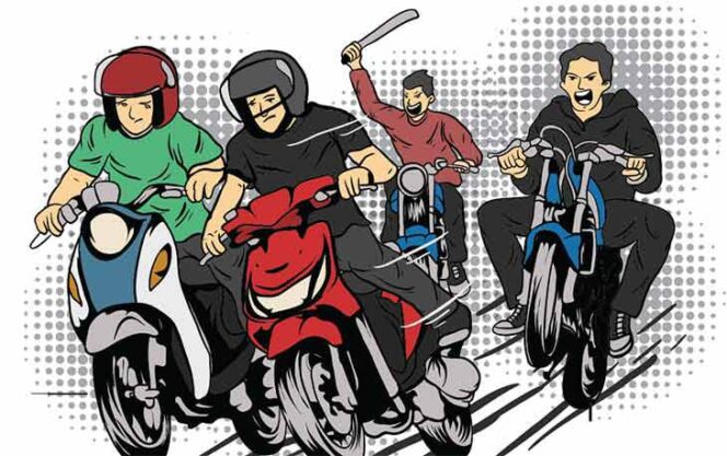 
					Terlibat Pembacokan, 4 Anggota Geng Motor ‘Raja Kasus’ Diringkus Polres Probolinggo Kota