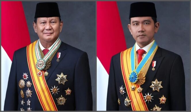 
					RESMI: Prabowo Subianto dan Gibran Rakabuming Raka resmi menjadi Presiden - Wakil Presiden RI Periode 2024-2029. (foto: Sekretariat Presiden RI).
