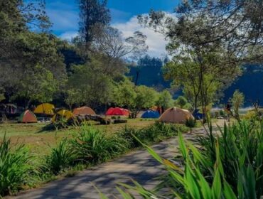 Ranu Regulo di lereng Gunung Semeru, Lumajang. (Foto: Istimewa)