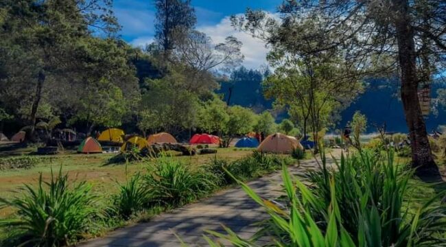 Ranu Regulo di lereng Gunung Semeru, Lumajang. (Foto: Istimewa)