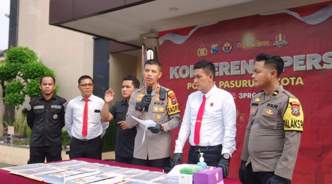 Polres Pasuruan Kota sedang mendalami dugaan penyelewengan dana desa .