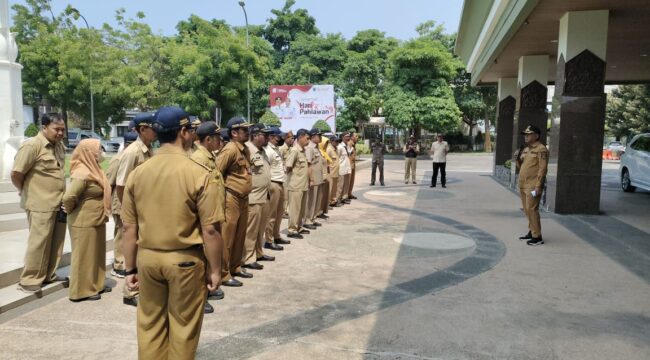 Pj Bupati Ugas jemur ASN yang tidak menghadiri upacara Hari Pahlawan.