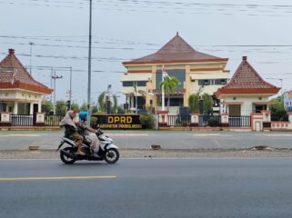 Kantor DPRD Kabupaten Probolinggo di Jl. Panglima Sudirman, Desa Rondokuning, Kota Kraksaan. (foto: dok).