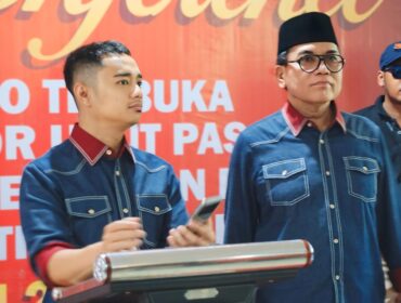 TERTINGGAL: Pasangan Calon Bupati Probolinggo, Zulmi Noor Hasani - Abd. Rasit. (foto: dok).
