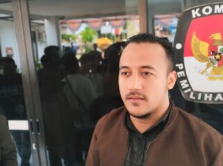 Ketua Komisi Pemilihan Umum (KPU) Lumajang, Henariza Febriadmadja. (foto: Asmadi)
