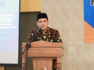 Plt Kepala Dinas Komunikasi dan Informatika Kabupaten Lumajang, Mustaqim.
