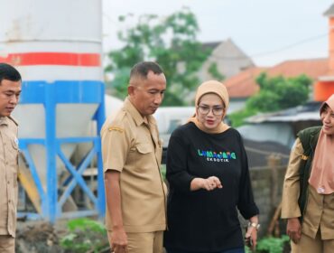 Dokumentasi saat Pj Bupati Lumajang meninjau pembangunan Dam Boreng.