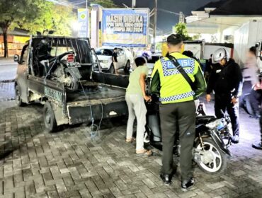 Dalam dua hari melakukan Patroli Blue Light, Satlantas Polres Lumajang amankan 47 unit sepeda motor.