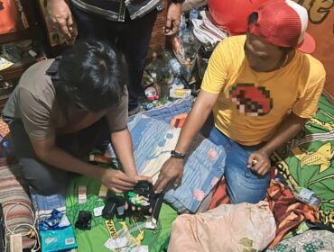 Penangkapan tersangka beserta barang bukti 