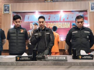 Polres Pasuruan menangkap seorang terduga pelaku pembegalan, dan masih memburu komplotannya.