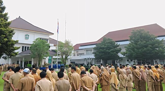 Pegawai di lingkungan Pemkab Lumajang.  (Foto: Istimewa).
