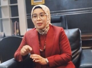 Ketua DPRD Lumajang Oktafiani saat ditemui diruang kerjanya.