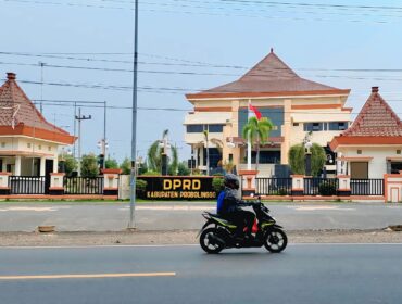 Kantor DPRD akan menjadi lokasi Sertijab Bupati Probolinggo, yang bakal berlangsung Senin (3/3/24) pagi. (foto: Ali Ya'lu).